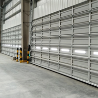 Aluminum Single Panel Sectional Industrial Door
