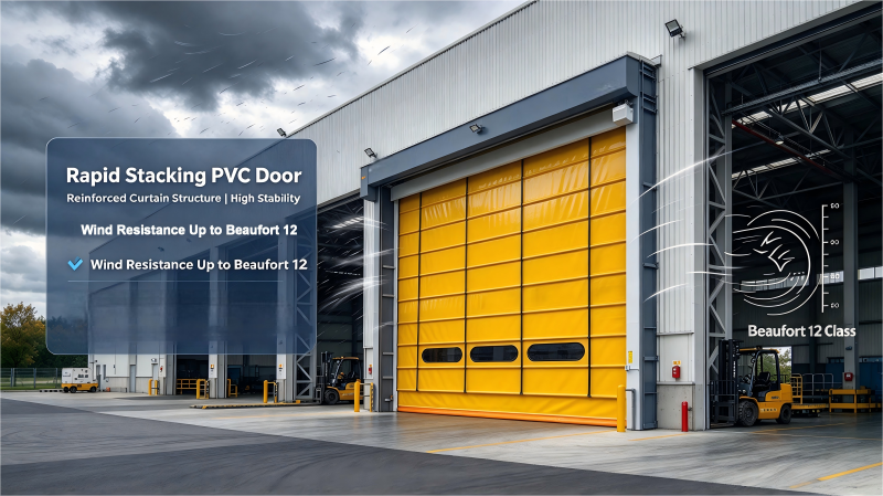 Wind Resistance of High-Speed ​​Stacking Doors