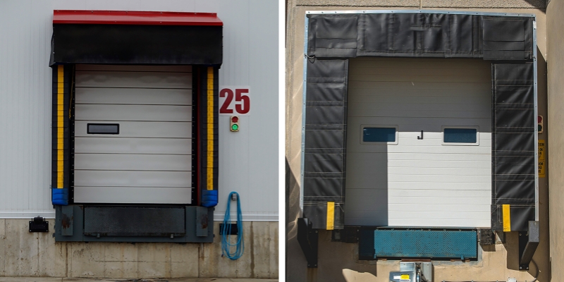 dock seal vs dock shelter