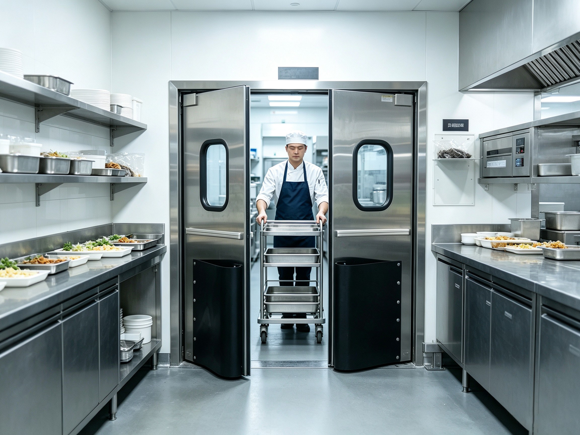 Commercial Kitchen Traffic Doors