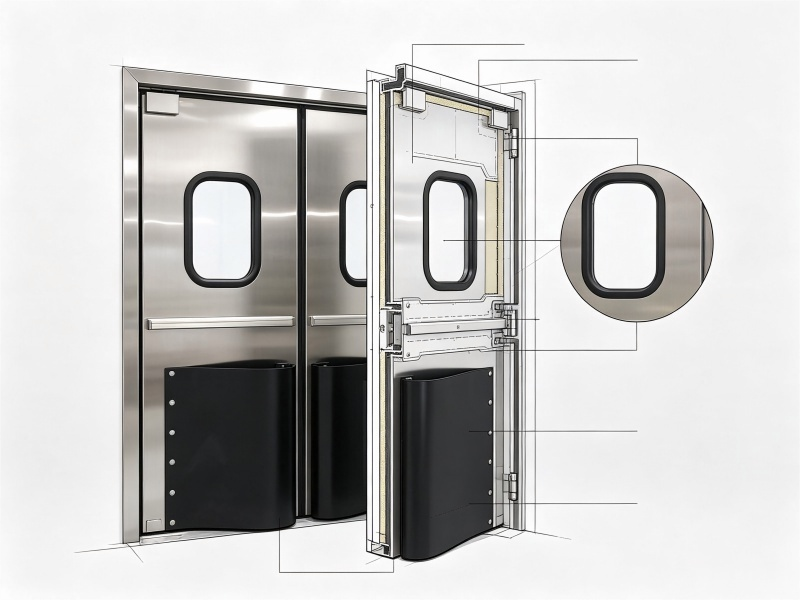 Traffic Doors Important in Commercial Kitchens